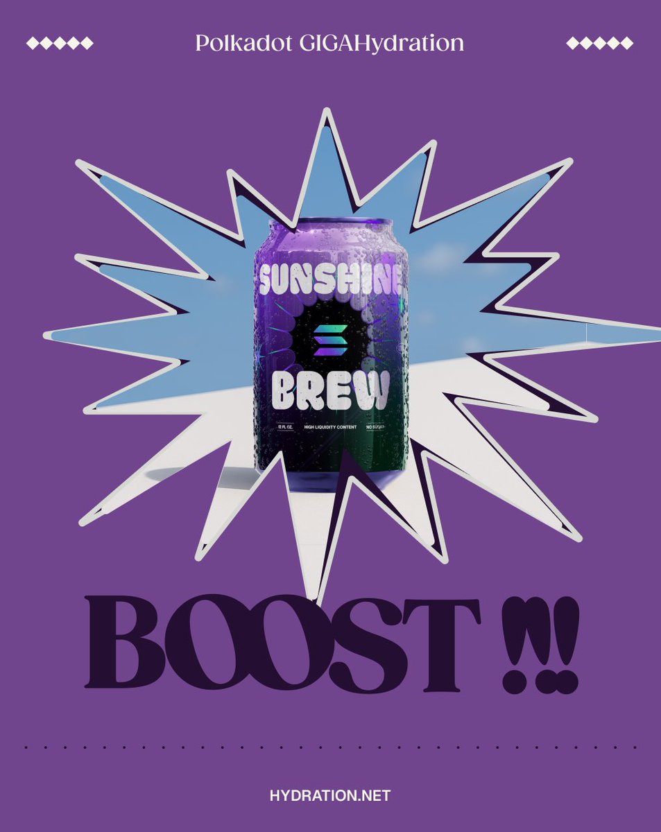 The second Polkadot GIGAHydration BOOST is live - this time it’s for SOL ☀️

SOL LPs who have joined the new BOOST farm are currently earning 127% APR in GIGADOT rewards

The BOOST will last for 3 weeks