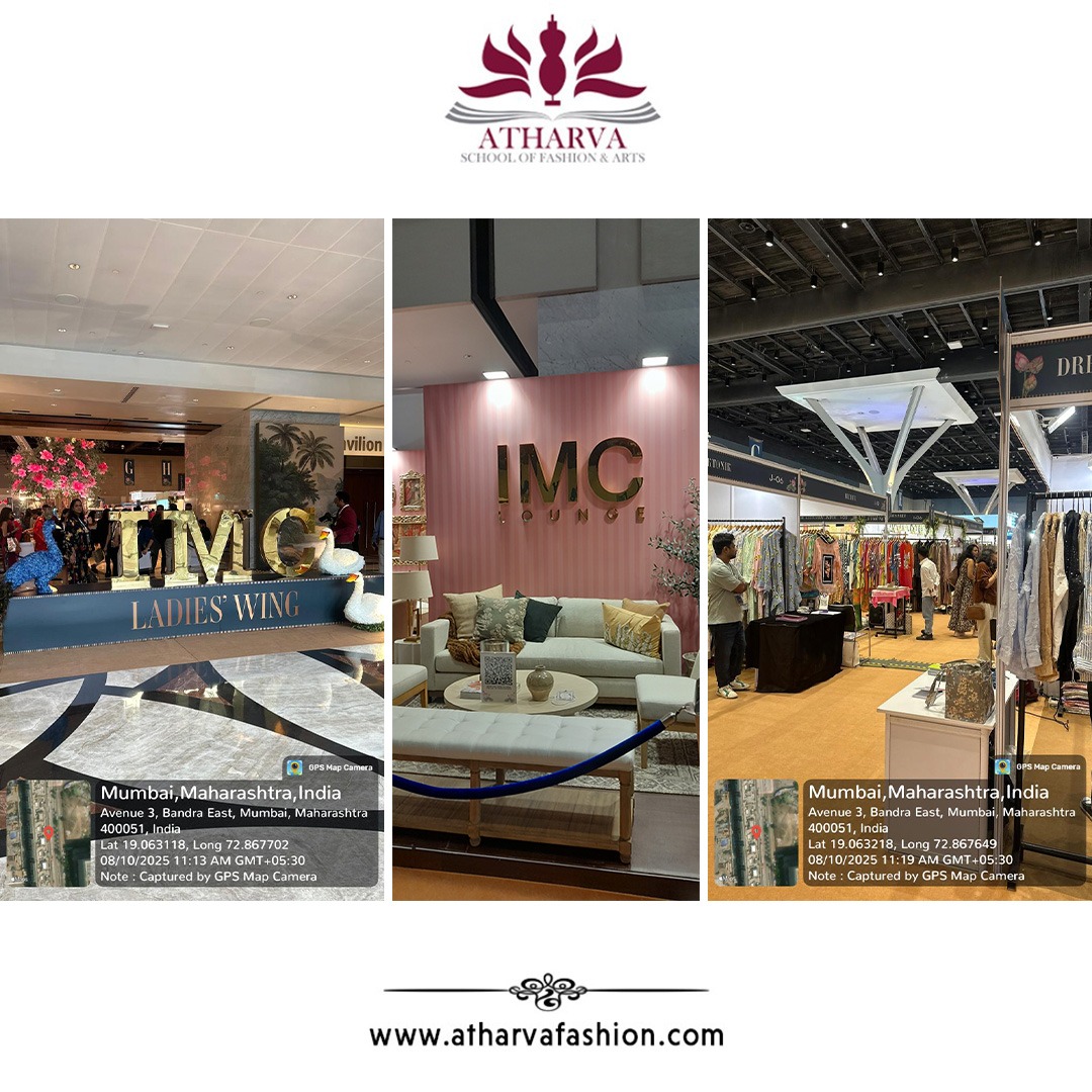 AsfaAtharva's tweet photo. Students of Atharva School of Fashion &amp; Arts explored innovation, creativity at the IMC Women Entrepreneurs Exhibition.
From unique designs to inspiring entrepreneurial journeys, it was a day filled with ideas and motivation to shape their own fashion futures. https://t.co/sdCmVJ7dmP