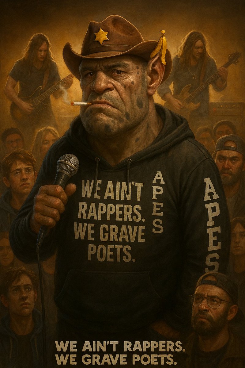 We don’t spit bars.
We carve epitaphs.
Every verse is a gravestone, every beat a final breath.
G-Sing!
#GravePoets #APECHAIN