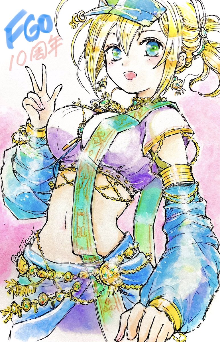 ヒロインＸＸ
遅くなりましたがfgo10周年おめでとう〜🎊

#FGO10周年 #FGO