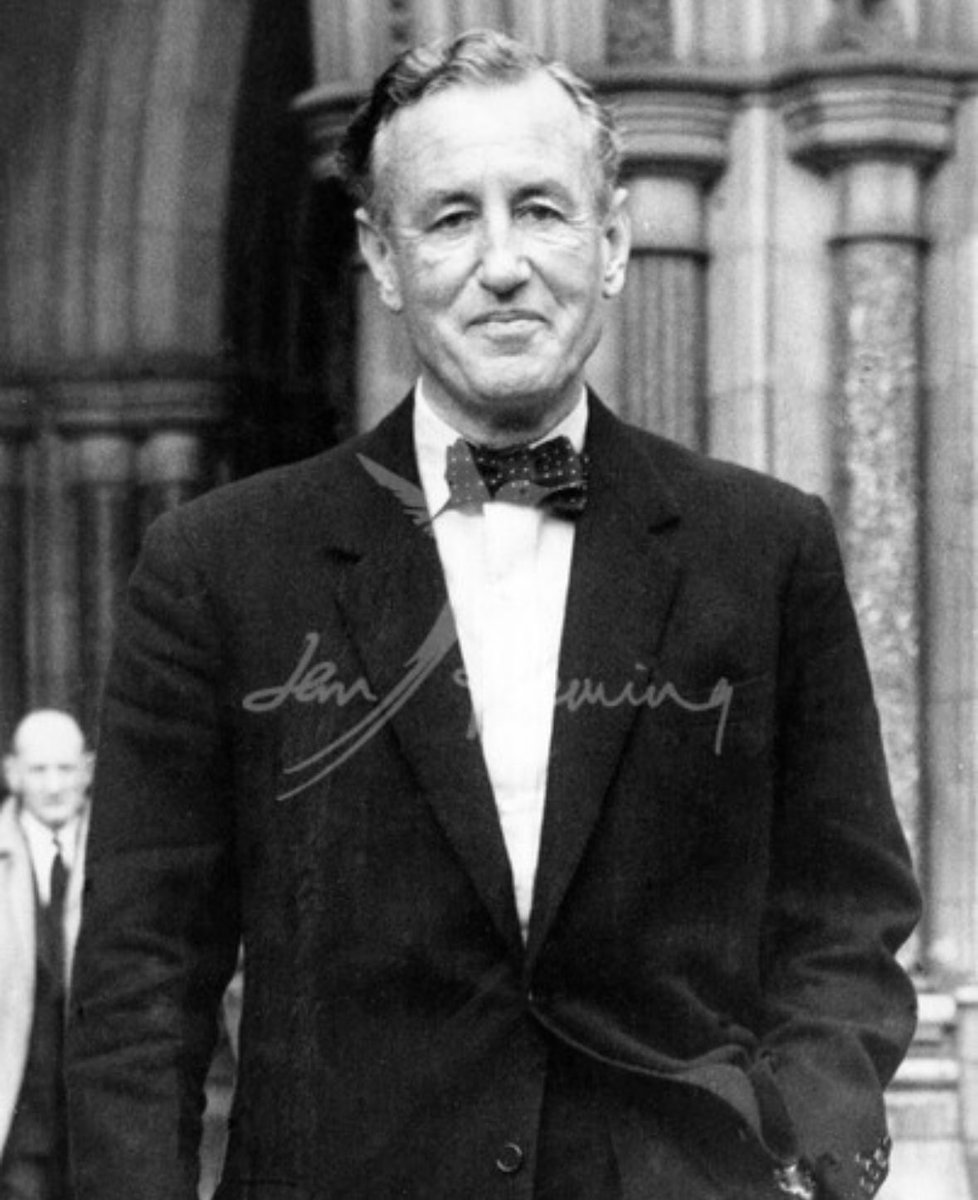 Ian Fleming died on this day in 1964 aged 56. It was his only child Casper’s 12th birthday and he was all set to tell his son the facts of life.