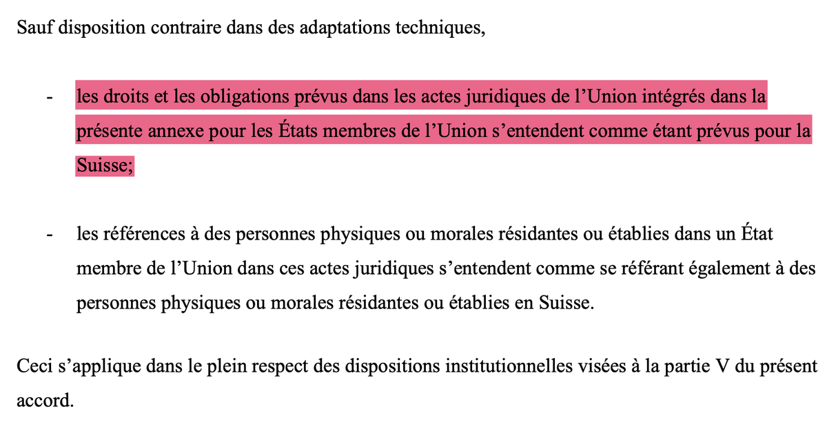 NicolasKolly's tweet image. Début des débats en séance de commission du Conseil national sur l’accord de #soumission de la #Suisse à la @UEFrance. Voici le genre de phrase que l’on peut lire dans les milliers de pages de réglementations européennes auxquelles la Suisse veut se soumettre... @UDCch @SVPch