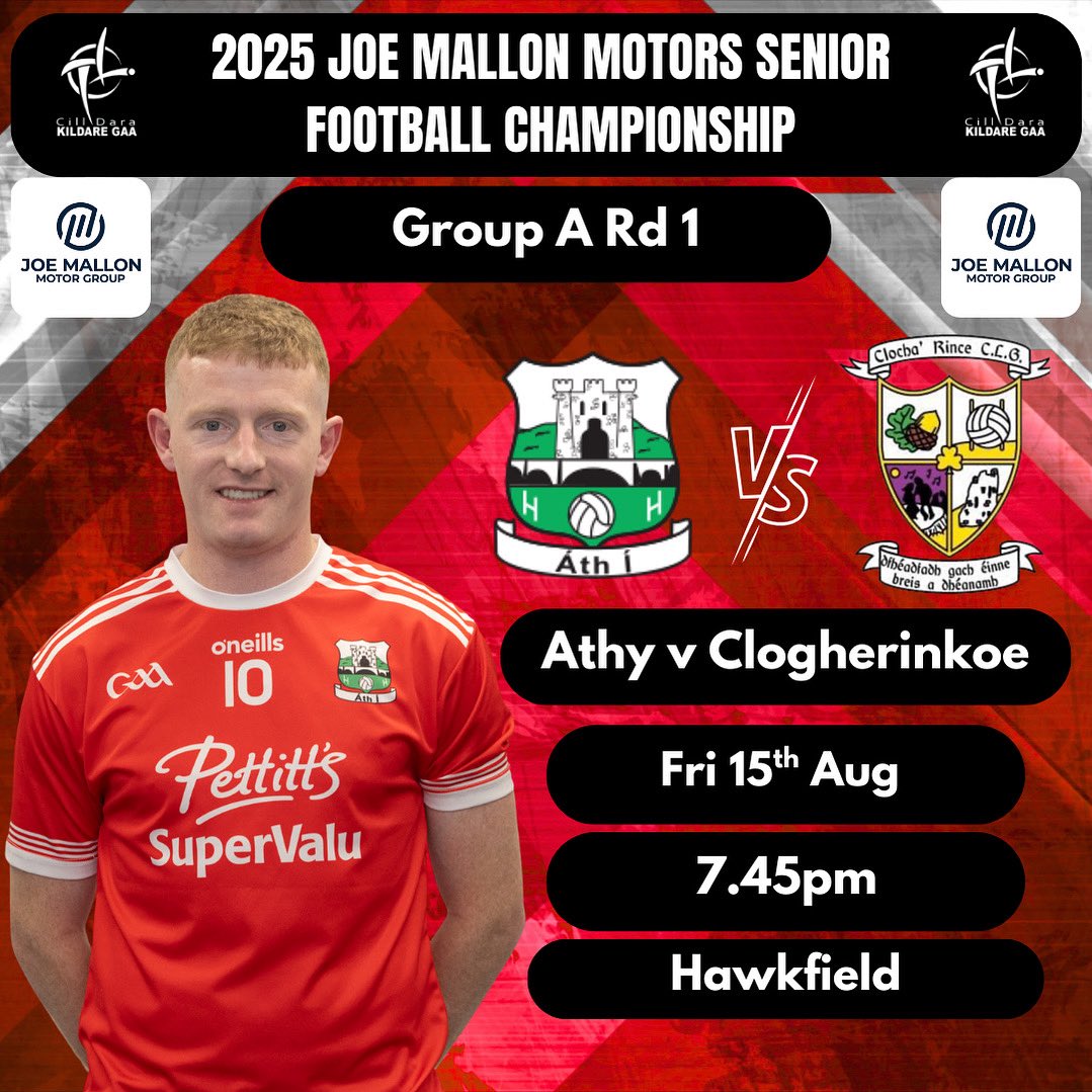 Ádh Mór Leaids 🔴⚪️ <a href="/KildareGAA/">Kildare GAA</a> <a href="/JoeMallonMotors/">Joe Mallon Motors</a>