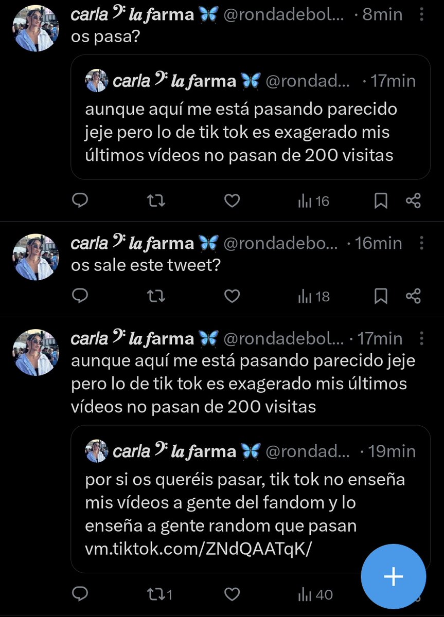 qué esta pasando con x? no enseña los tweets?