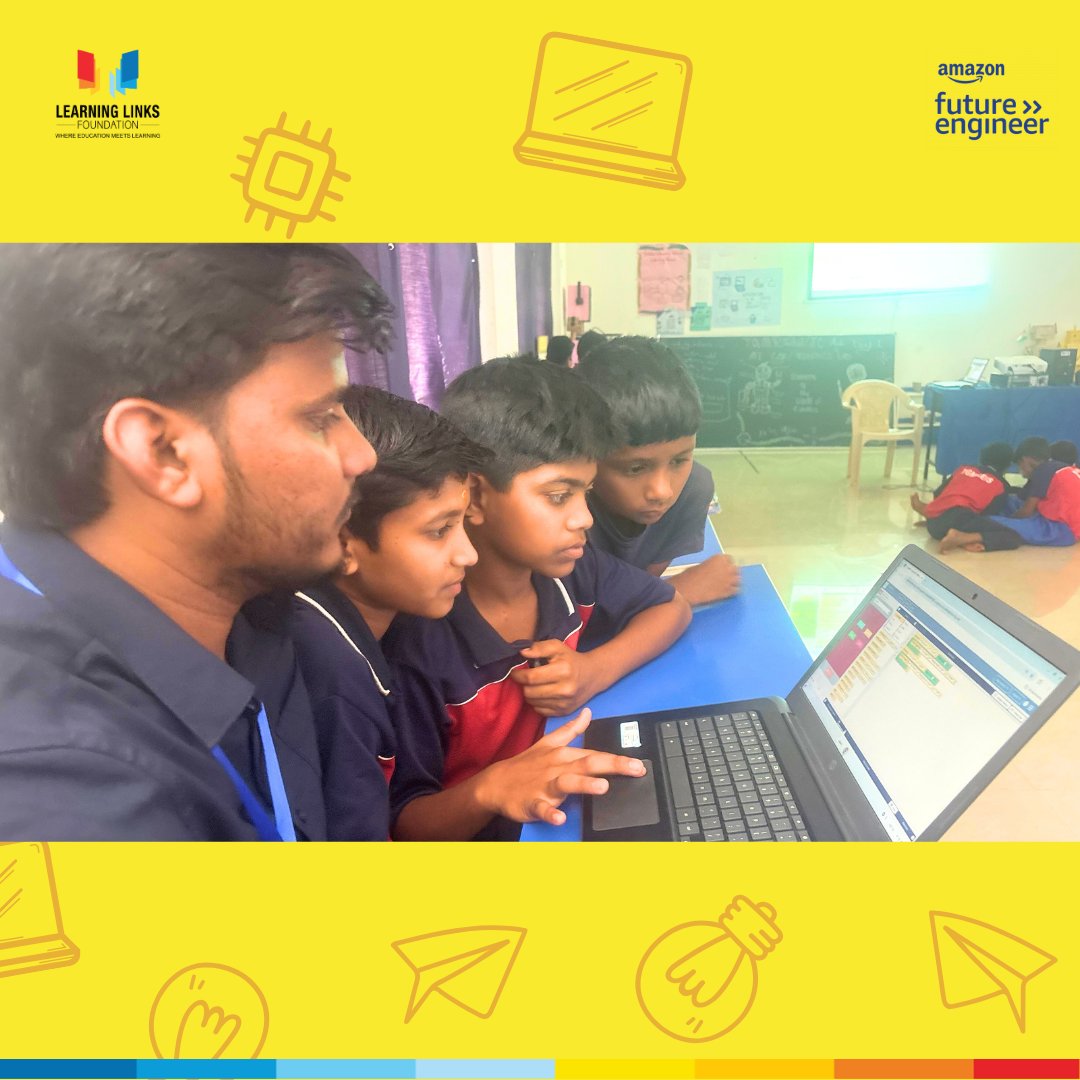 LLF_IN's tweet image. Under the Amazon Future Engineer initiative, our July Codeathon brought Grades 6–9 students into the world of coding! From animations 🎨 to apps 📱, they explored creativity, problem-solving &amp;amp; tech innovation. 🚀
#CodingForFuture #STEMEducation #FutureReady