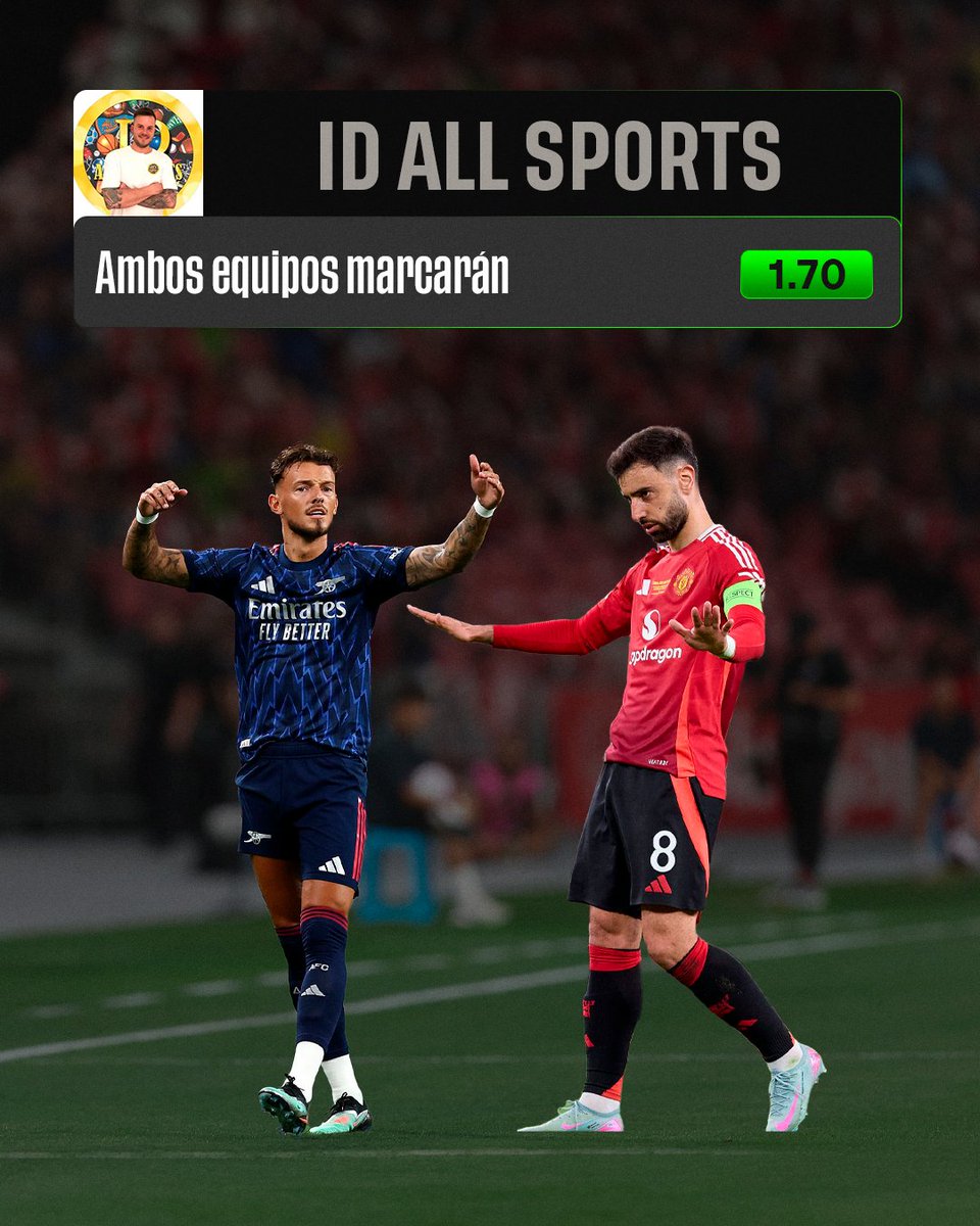 Gainblers's tweet image. 😱 ¡VUELVE LA PREMIER LEAGUE!

⚔️ Arsenal y Manchester United se medirán en un épico partido en la primera jornada...ambos equipos se han reforzado mucho en este mercado y veremos a sus estrellas en este encuentro

🎯 Este es el pronóstico de @idallsports 

🧠Los principales…