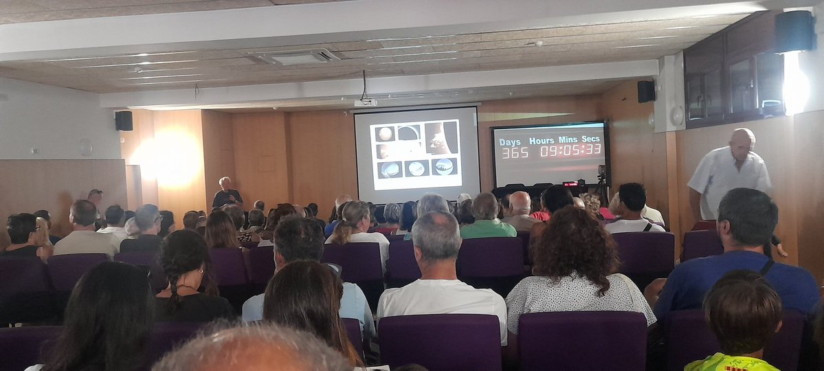 Dr. Josep M Trigo ⭐🌛#PlanetaryDefense #DART HERA (@josep_trigo) on Twitter photo GAUDINT EL FESTIVAL ECLIPSI 2026 organitzat per <a href="/parcastroprades/">Parc Astronòmic Prades</a> a la preciosa localitat de Prades, #Tarragona. Després d'engegar el compte enrere l'Aleix Roig <a href="/astrocatinfo/">Aleix Roig</a> i l'alcaldessa d'<a href="/ajprades/">Ajuntament de Prades</a>, som amb la xerrada de Josep Masalles <a href="/asterbarcelona/">ASTER-Barcelona</a> i a punt per l'espectacle GAUDINT EL FESTIVAL ECLIPSI 2026 organitzat per <a href="/parcastroprades/">Parc Astronòmic Prades</a> a la preciosa localitat de Prades, #Tarragona. Després d'engegar el compte enrere l'Aleix Roig <a href="/astrocatinfo/">Aleix Roig</a> i l'alcaldessa d'<a href="/ajprades/">Ajuntament de Prades</a>, som amb la xerrada de Josep Masalles <a href="/asterbarcelona/">ASTER-Barcelona</a> i a punt per l'espectacle