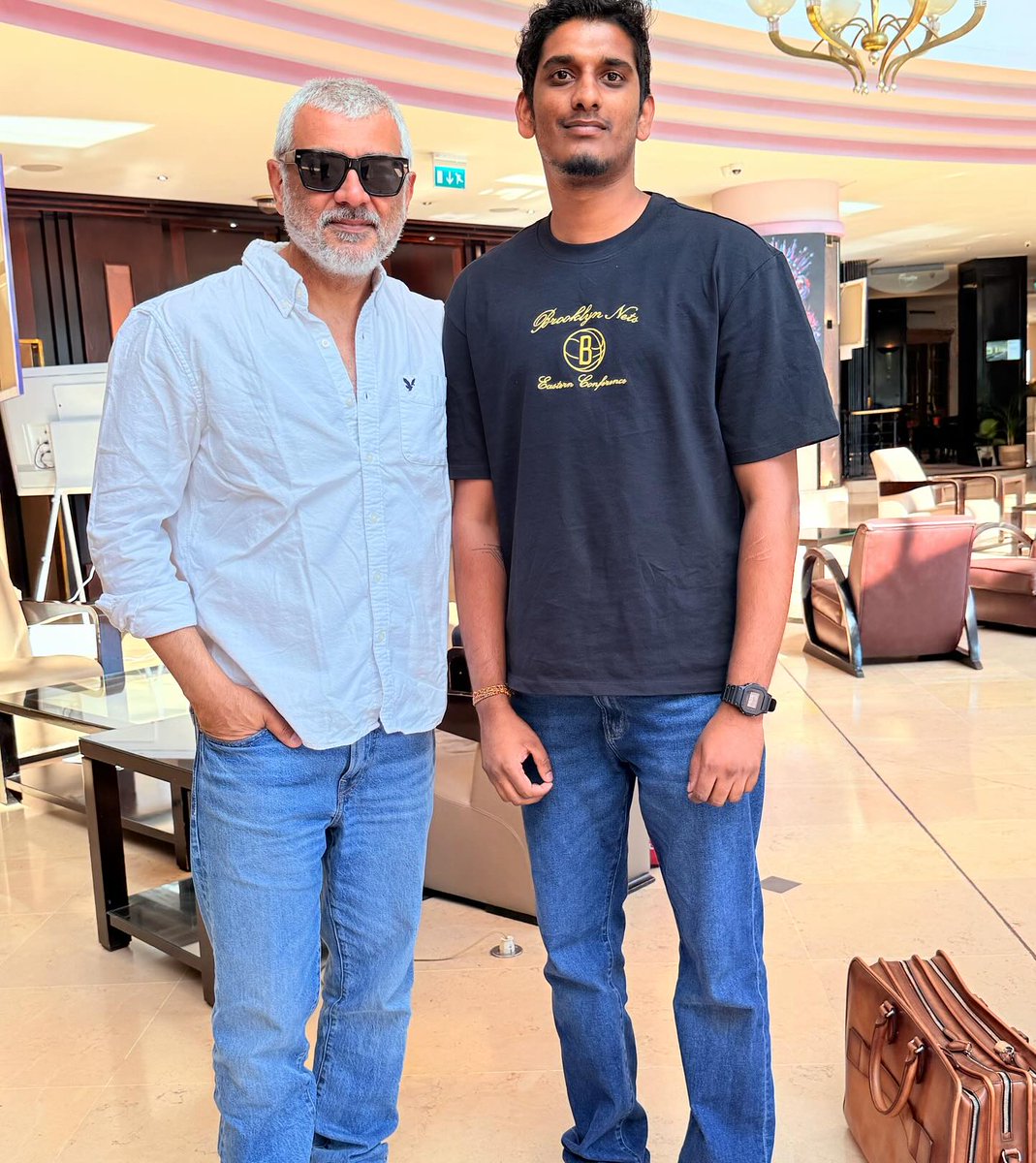 ajithFC's tweet photo. Ajith sir during Bulgaria trip. 

Pic: Naveen prashanth | #Ak #Ajith #AjithKumar | #AjithkumarRacing | https://t.co/uIBXMjrdxK