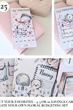 Create your stylish wardrobe with the floral A6 Savings Challenge. Designed on high-quality paper with a minimalist PSP-style layout. Perfect for mindful saving in aesthetic budgets. See details on Etsy. pinterest.com/pin/9964221050…