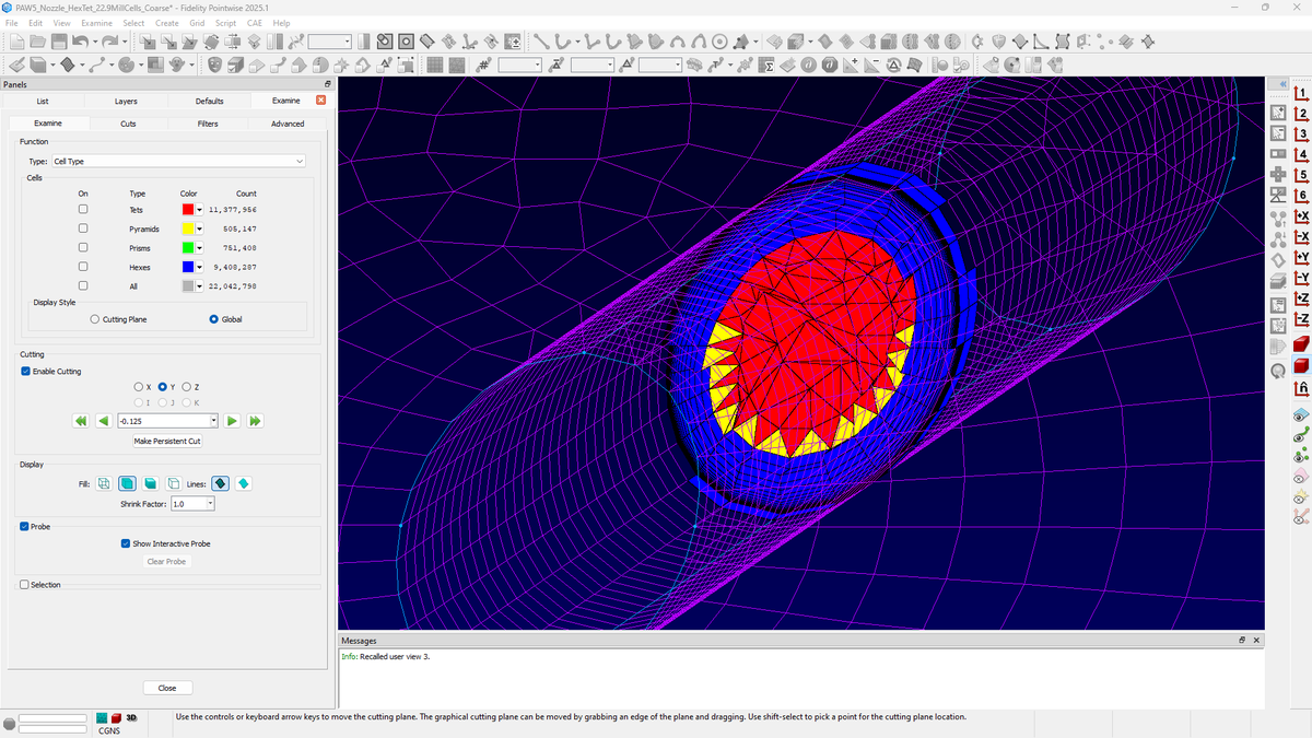 CadenceCFD's tweet image. 🚀 New Fidelity Tutorial Tuesday!
Learn how the new T-Rex wall boundary condition in Fidelity Pointwise's volume solver can improve mesh transitions, reduce volume ratios, & boost CFD results.
🎥 Watch here: youtu.be/V1wielbxP5I
#TutorialTuesday #AerospaceEngineering