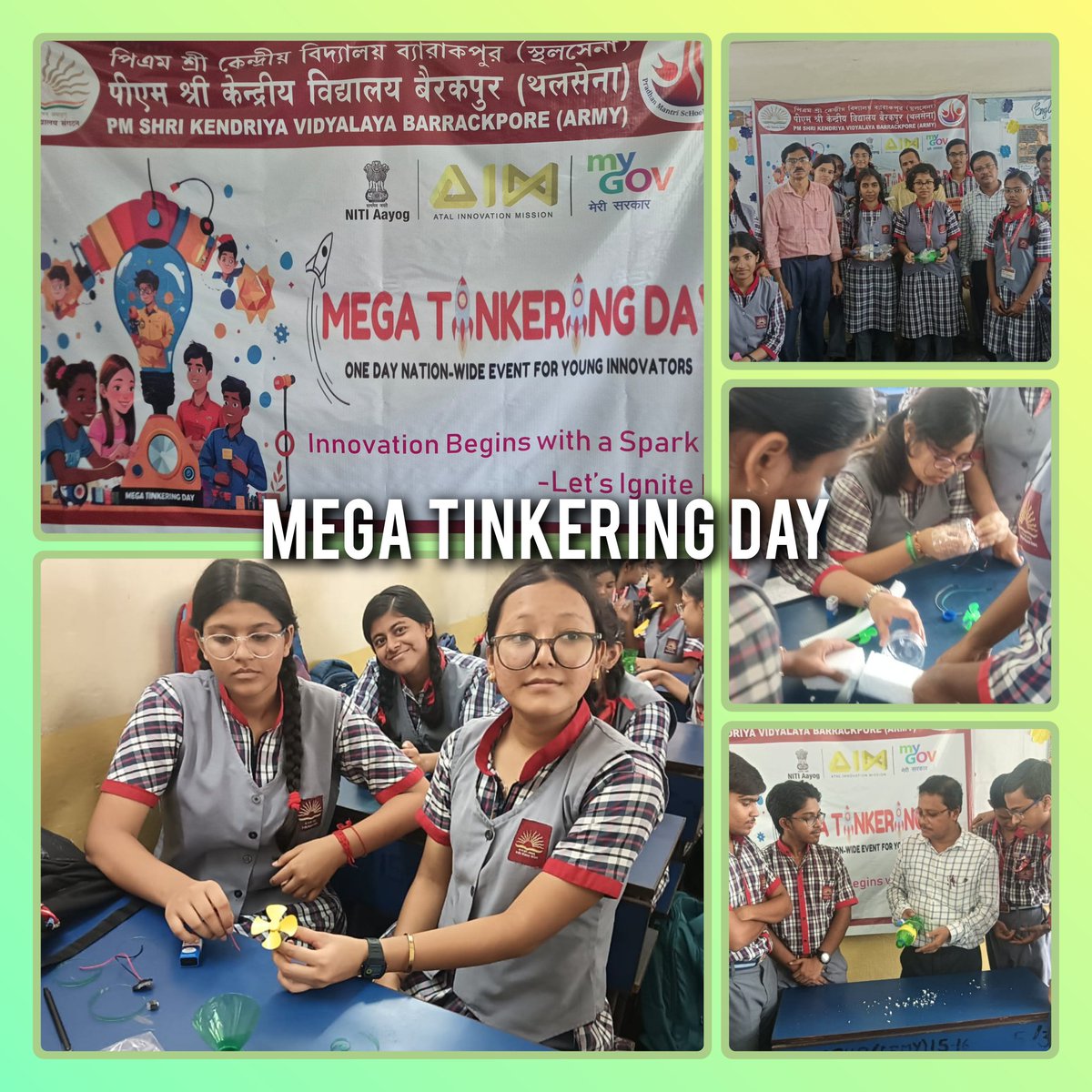 KVBKPARMY1's tweet image. Education is all about igniting young minds and enabling them to attain their fullest potential.
MEGA TINKERING DAY 🇮🇳 @KVBKPARMY1 #MegaTinkeringDay #ATLReflections #WhatWeBuild #MTD2025 @binodbehera25 @dpradhanbjp @EduMinOfIndia @KVS_HQ @kvsrokolkata @nathashim_21 @