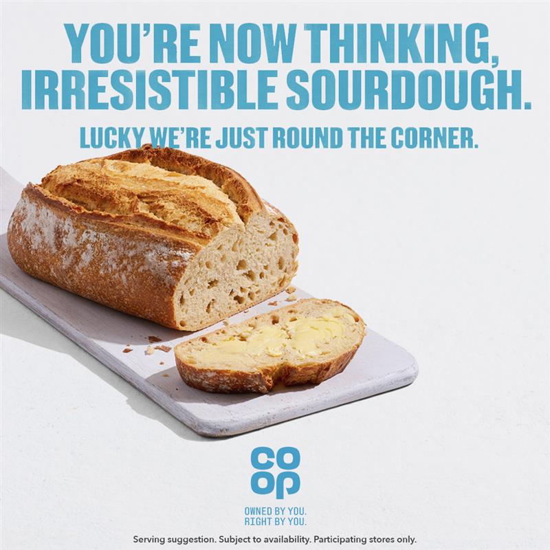 Nick Speight (@nickspeight) on Twitter photo I love the <a href="/coopuk/">Co-op</a> slowly-crafted sourdough! Have you tried it yet? 😋 I love the <a href="/coopuk/">Co-op</a> slowly-crafted sourdough! Have you tried it yet? 😋