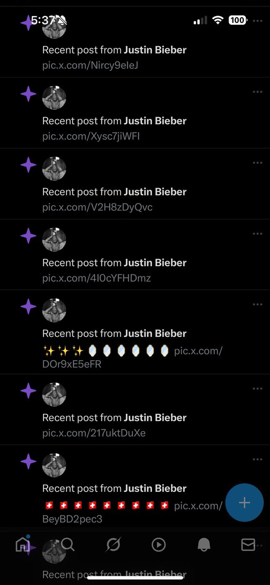 Lulurmompoke_HP's tweet photo. this account so dead i only get notifs from justin bieber💔💔 https://t.co/4ooGfdqHCK