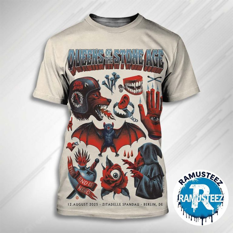 ramusteez's tweet photo. #QueensOfTheStoneAge #Berlin #Gemarny Music Poster On August 12th 2025 At Zitadelle Spandau
Take Your Home Now::::::::
Shirt: https://t.co/e0nEN61XBh
Poster: https://t.co/9pAfeU6wSK
Washed shirt:https://t.co/0oU0FSLrEe
https://t.co/20JgG3fO9O https://t.co/iTkBnV3D8X