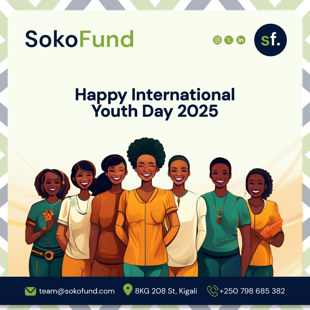 Happy International Youth Day 2025

#InternationalYouthDay #SDGs #YouthEmpowerment #SokoFund