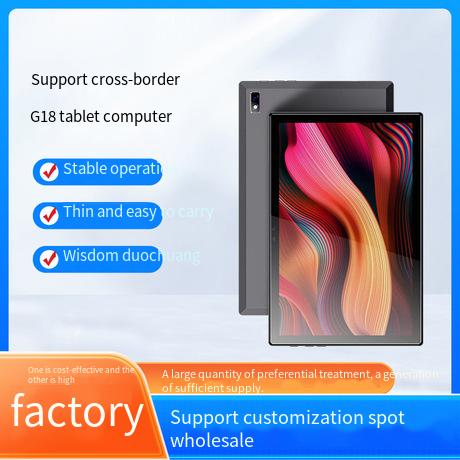 10.1-inch Digital Tablet PC G18 with Card Slot, 4G Full Netcom, Portable Learning Machine 330$