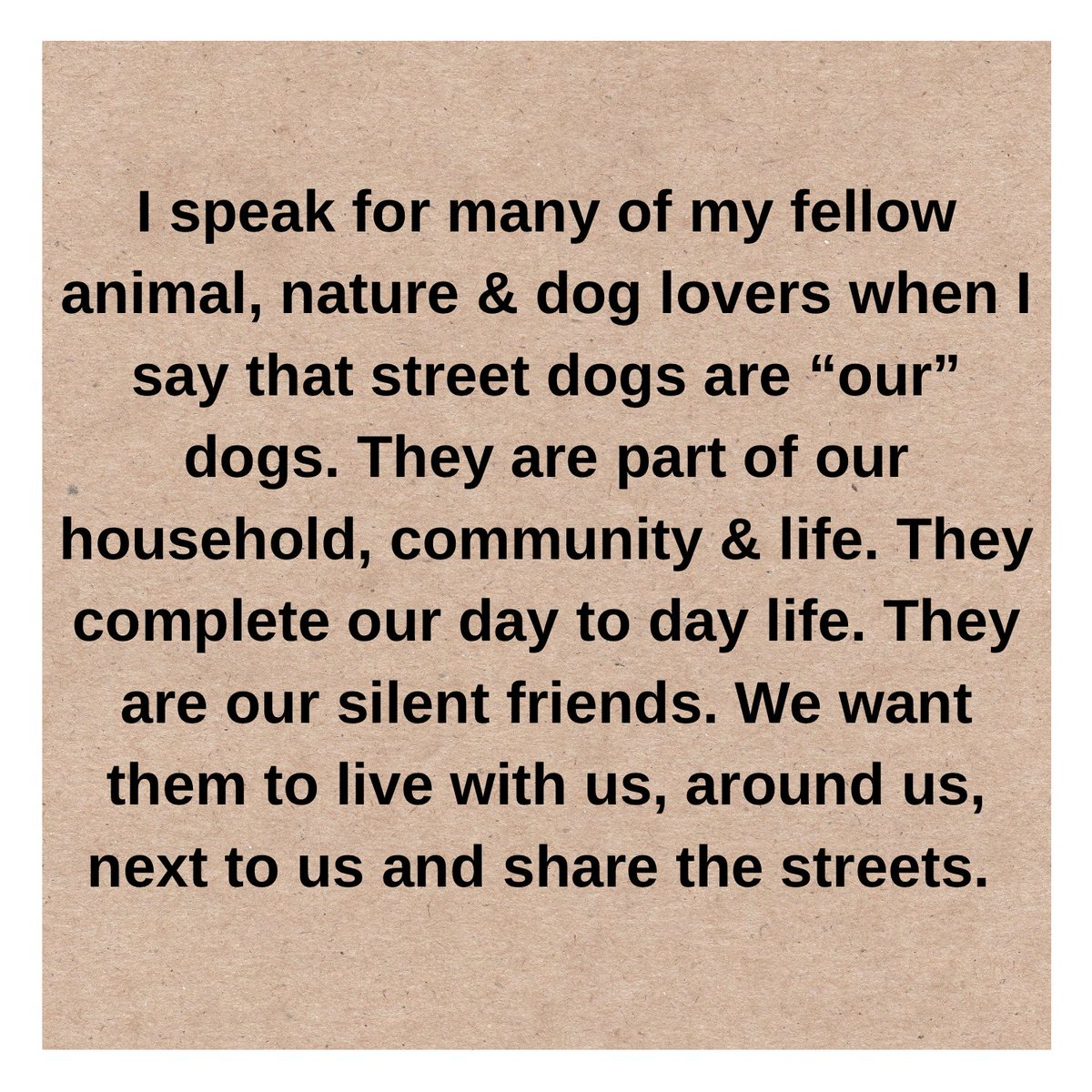 NishaYogeeshwar's tweet photo. Our Indies. Our Street Dogs. They are ours. They belong with us. #supremecourt #straydogs #animallovers #loveourstreetdogs https://t.co/T9TA4oHmq2