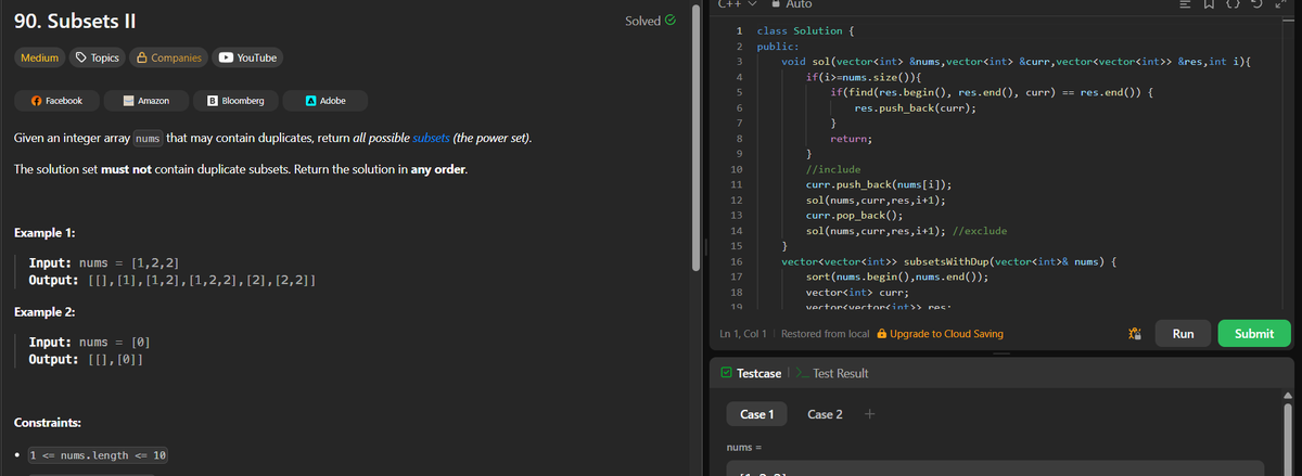 Anubhav_Bora01's tweet image. Solved:
->Subsets
->Subsets II
->Rat in a Maze Problem
->Learned how to generate PDFs with Gotenberg in NestJS and control download filenames via HTTP headers (internship)
#WebDev #NestJS #LeetCode #LearnInPublic
