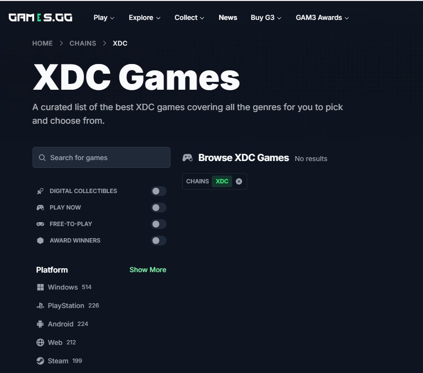 XDCNetwork's tweet photo. We’re thrilled to share that @gam3sgg — the one-stop hub for discovering, playing & engaging with blockchain-enabled games — is now integrated with @XDC_Network_ !

This quick, seamless integration means Web3 gamers can now enjoy:
- Ultra-low fees — more gaming, less spending
- Fast finality — smooth in-game transactions
- Scalable infrastructure — ready for millions of players
- EVM compatibility — easy migration for developers

Calling all game developers & studios:
Build your next Web3 gaming experience on XDC Network and tap into @gam3sgg ’s thriving global community.
The future of blockchain gaming is here — fast, affordable, and player-first.