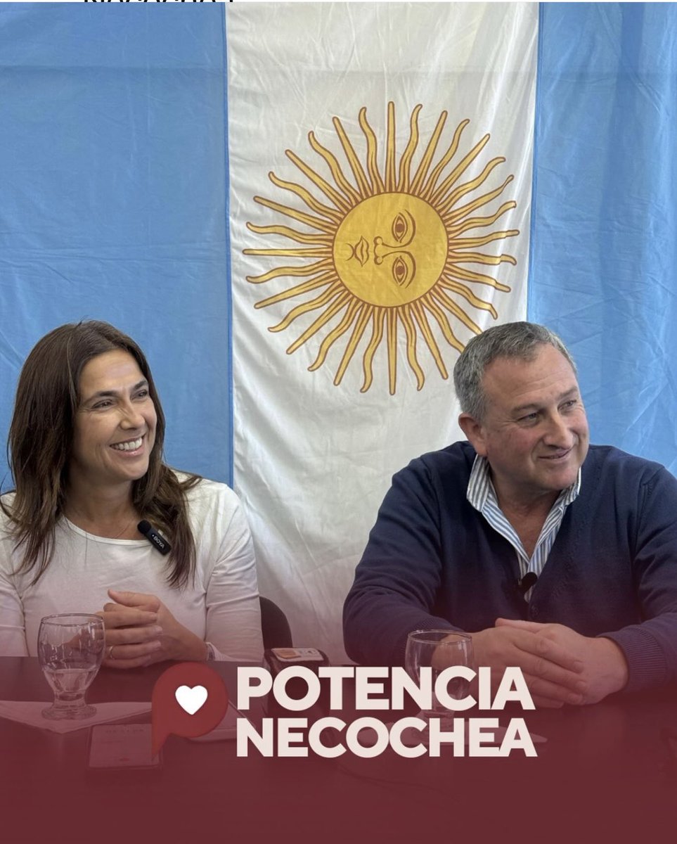 Con la presencia de nuestra máxima referente <a href="/eugetale/">Maria Eugenia Talerico</a> el primer candidato a senador provincial por la quinta sec electoral <a href="/FabioMolinero/">Fabio Molinero</a> y su segunda candidata <a href="/FlaviaAbud/">Flavia Abud</a> y todo el equipo de <a href="/potencianeco/">Potencia Necochea</a> lanzamos nuestra campaña para el verdadero cambio