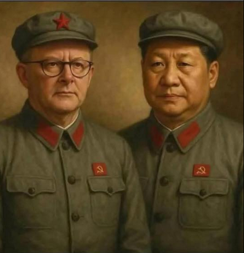 Mike77463289's tweet photo. @AlboMP #FuckOffCommie https://t.co/VU9Wd1naZq