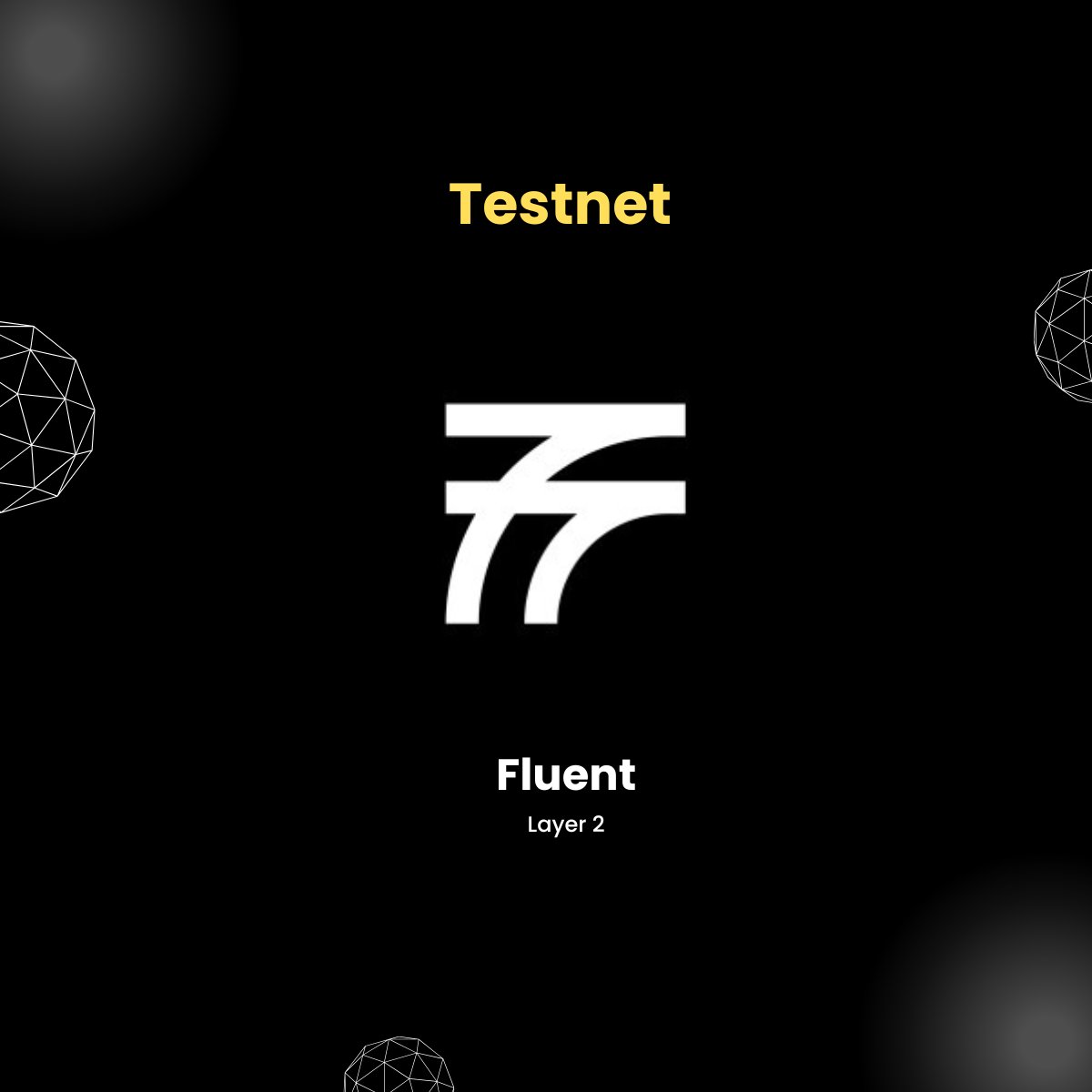 deepdropapp's tweet photo. Welcome to @fluentxyz 
Live on 🟡 Testnet

- Fluent
The Era of Expressivity EVM, SVM and Wasm blended into one chain. Build 10x apps with a 10x toolkit.
📌 https://t.co/Ko1QwbjFSE
👉 https://t.co/z1qOCt7Z9g https://t.co/pCOujbhu0n