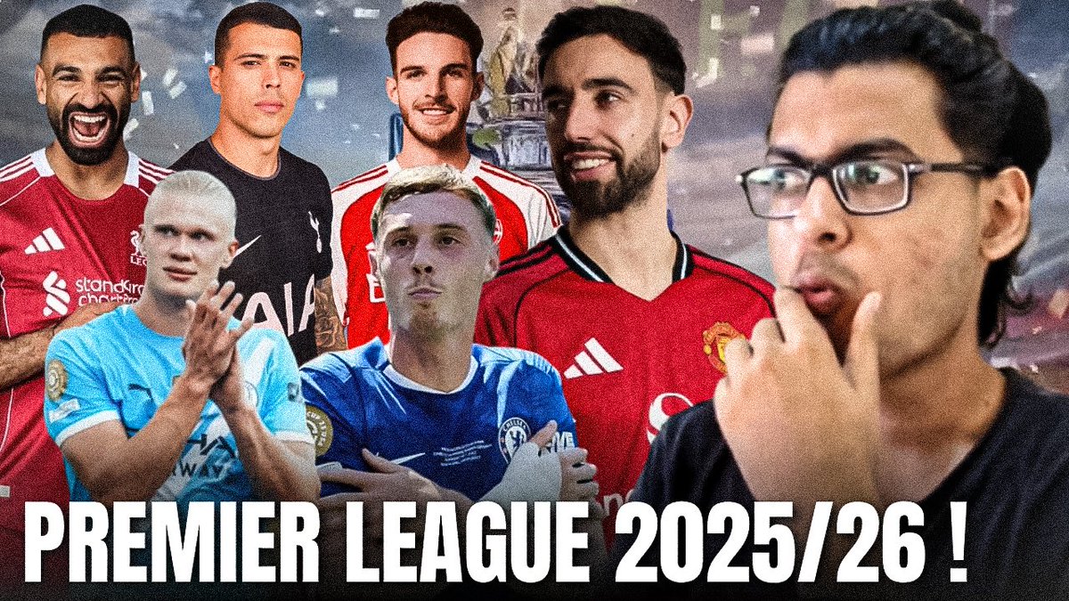 rahulljoshiii's tweet image. PREMIER LEAGUE 2025/26 PREDICTIONS!! 
Watch - youtu.be/WSR_JNaSPns?si… #premierleaguereturns