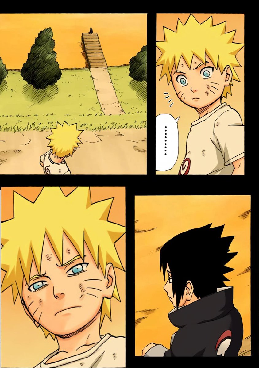 sasunaruhour's tweet photo. Naruto feeling sad when he saw how lonely and sad sasuke was 🥺 https://t.co/BRBIHuVKNk