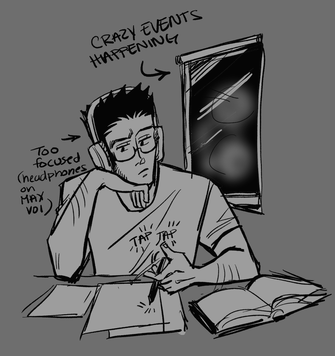 #leorio respect to him for not losing focus 💪