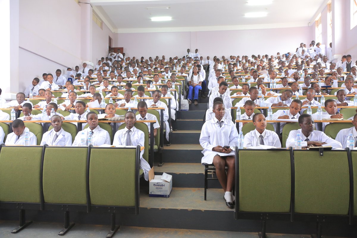 The highlight of the visit was a keynote address by Prof. <a href="/PbyakikaPauline/">Prof. Pauline Byakika -Kibwika</a>, Vice Chancellor at <a href="/MbararaUST/">Mbarara University</a>. 

She applauded the Uganda Martyrs SS Namugongo Alumni at MUST for their initiative &amp; gave a brief history of the university. 

Prof. Byakika also shared her inspiring
