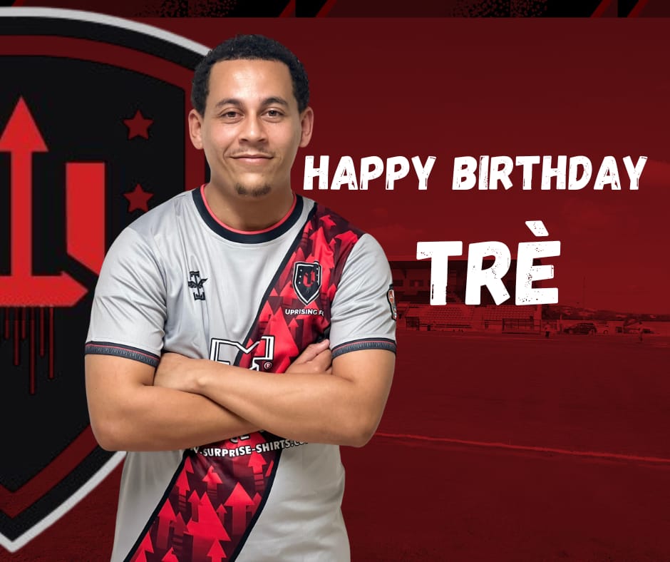 HAPPY BIRTHDAY 🎂🎈 

A big happy birthday to our brilliant Player/President, and the man of a thousand nicknames Tre Gumbs aka Pirlo, 1942, &amp; Vintage! We hope you have a great day bro, and thanks for everything you do for our club!

#oneclubonegoal