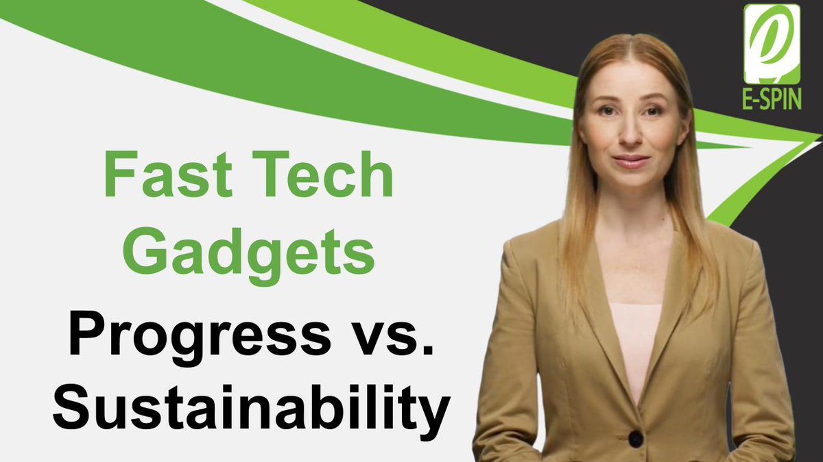 espincorp's tweet image. Fast Tech Gadgets: Progress vs. Sustainability
#fasttech #fasttechnology #smartinnovation #smarttechnology #sustainability #espincorp
youtu.be/rAgRPD0kJnM