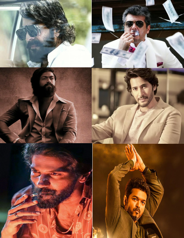 CharlieD2255's tweet photo. Biggest Aura &amp; Feel the BGM  💥🔥💥
(South Indian Stars💥) https://t.co/Ul1stI0d9m