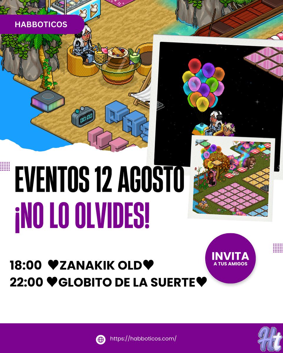 ¡Buenos días! Eventos del día de hoy: