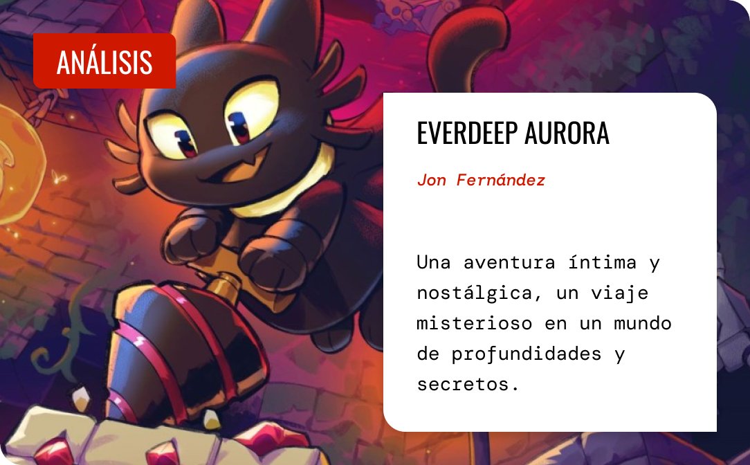 Retro Pixel Press (@retropixelpress) on Twitter photo 🔎 Análisis de Everdeep Aurora. / <a href="/Nautilus_Dev/">Nautilus Games | Everdeep Aurora OUT NOW!🐱</a> <a href="/YsbrydGames/">Ysbryd Games | Demonschool Nov 19th!</a> 
✍️ <a href="/El_Viejo_Jugon/">Jon Shepard</a> 
Enlace en el siguiente Post ⬇️ 🔎 Análisis de Everdeep Aurora. / <a href="/Nautilus_Dev/">Nautilus Games | Everdeep Aurora OUT NOW!🐱</a> <a href="/YsbrydGames/">Ysbryd Games | Demonschool Nov 19th!</a> 
✍️ <a href="/El_Viejo_Jugon/">Jon Shepard</a> 
Enlace en el siguiente Post ⬇️