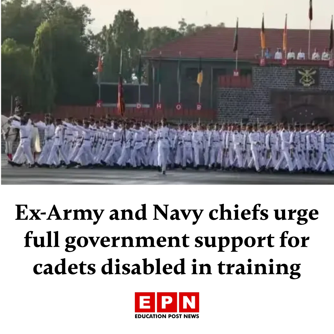 Education_EP's tweet image. Ex-Army and Navy chiefs urge full government support for cadets disabled in training

Details here 🔗 educationpost.in/news/national/…

#VeteranSupport #MilitaryCadets #DefenceWelfare #ArmyNavy #DisabledSoldiers #LatestNews #EPNews