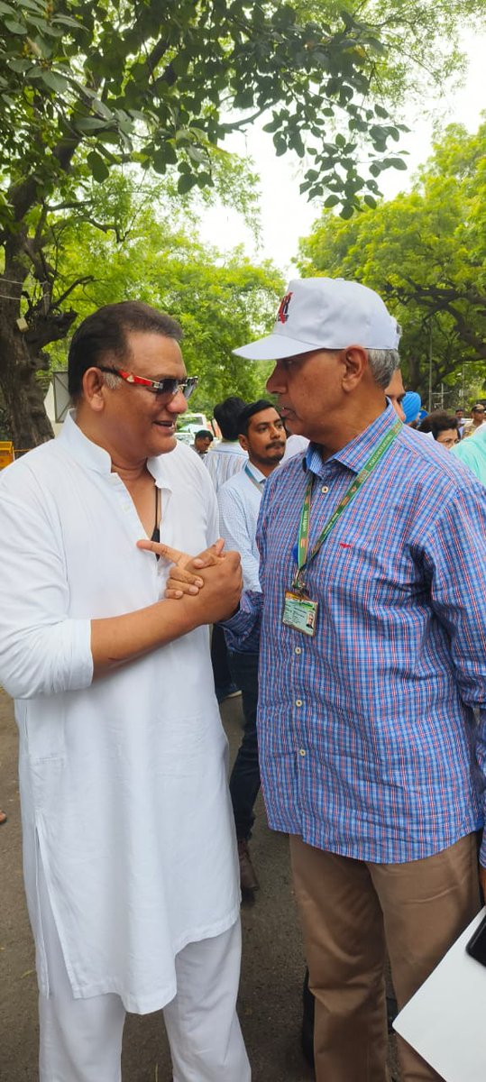 Harish Chandra Meena (@hc_meenamp) on Twitter photo भारतीय क्रिकेट टीम के पूर्व कप्तान,पूर्व सांसद एवं टोंक सवाई माधोपुर लोकसभा से पूर्व में कांग्रेस प्रत्याशी रहे श्री मोहम्मद अजहरुद्दीन जी से सुखद मुलाकात हुई।
इस दौरान विभिन्न समसामयिक विषयों पर चर्चा की।
<a href="/azharflicks/">Mohammed Azharuddin</a>
<a href="/INCIndia/">Congress</a>
<a href="/INCRajasthan/">Rajasthan PCC</a> भारतीय क्रिकेट टीम के पूर्व कप्तान,पूर्व सांसद एवं टोंक सवाई माधोपुर लोकसभा से पूर्व में कांग्रेस प्रत्याशी रहे श्री मोहम्मद अजहरुद्दीन जी से सुखद मुलाकात हुई।
इस दौरान विभिन्न समसामयिक विषयों पर चर्चा की।
<a href="/azharflicks/">Mohammed Azharuddin</a>
<a href="/INCIndia/">Congress</a>
<a href="/INCRajasthan/">Rajasthan PCC</a>