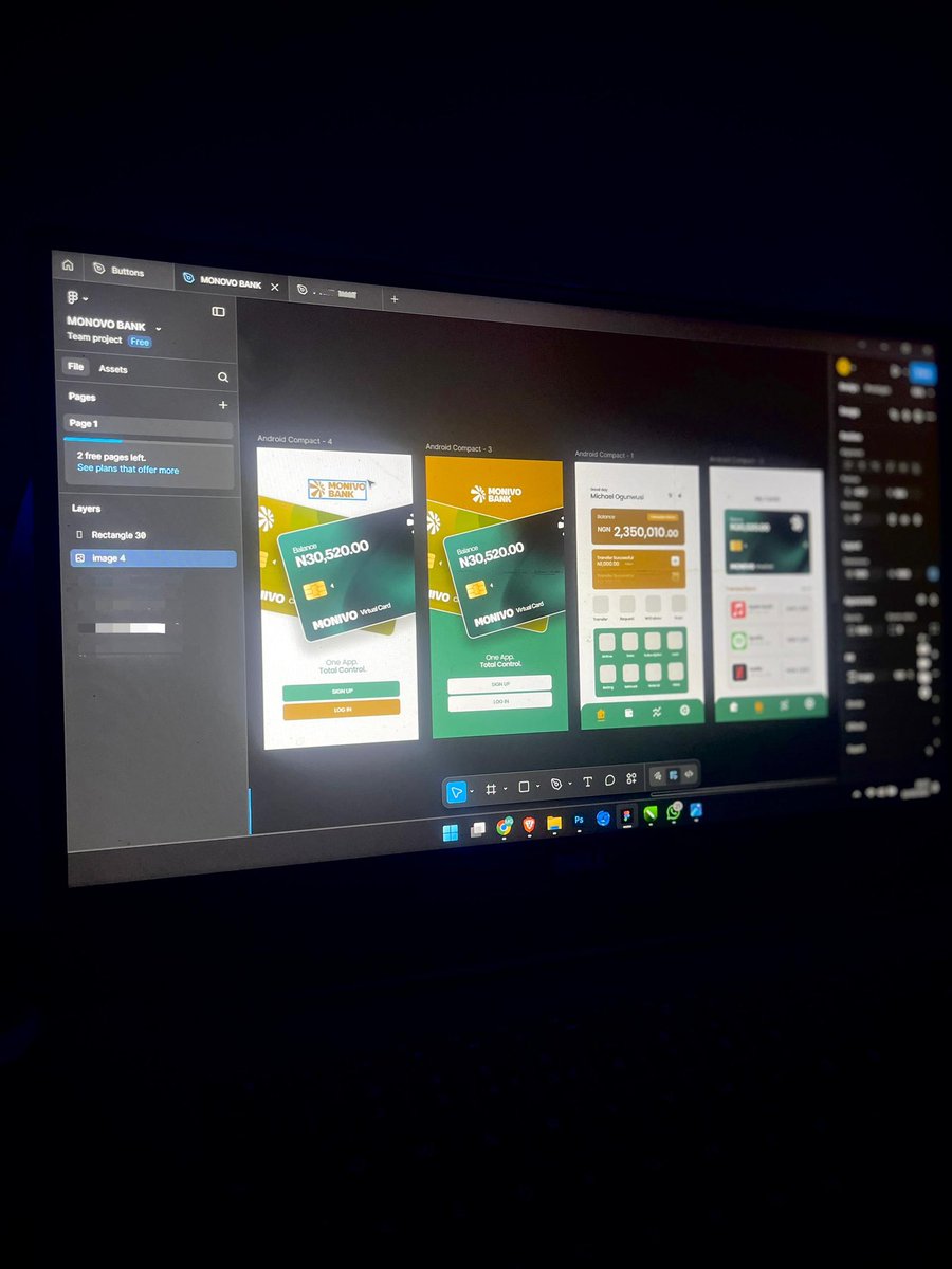 Michaelgraphix1's tweet image. Worked on a fictional UI/UX project.
Inspired by a design from Pinterest, but I aimed to make it my own — and even better.

#MichaelOgunwusi #TheCreativeDesigner #ProductDesigner