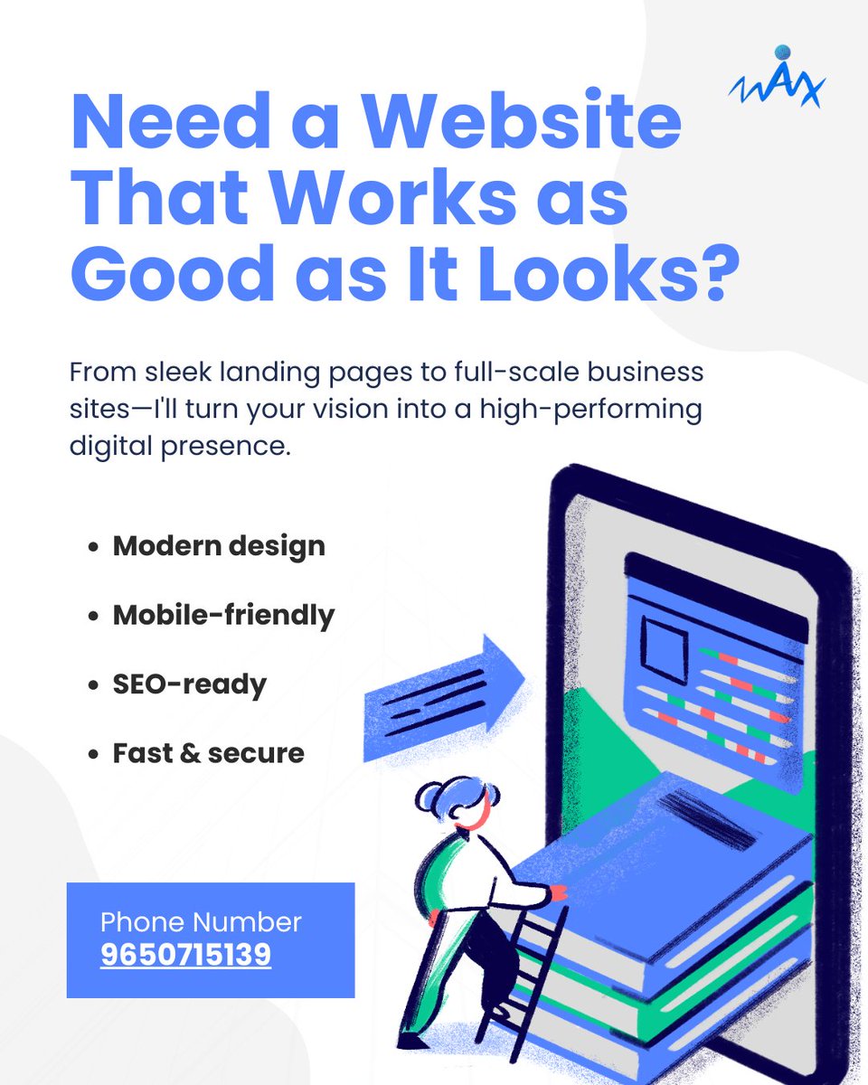 MVisionSolution's tweet image. A great website isn’t just built—it’s crafted with purpose. Let’s make yours stand out!
#WebsiteServices #WebDesignExperts #BusinessGrowth #DigitalMarketing #OnlineBrand #WebsiteDevelopment #WebDesign #OnlineGrowth #DigitalPresence #BusinessSuccess