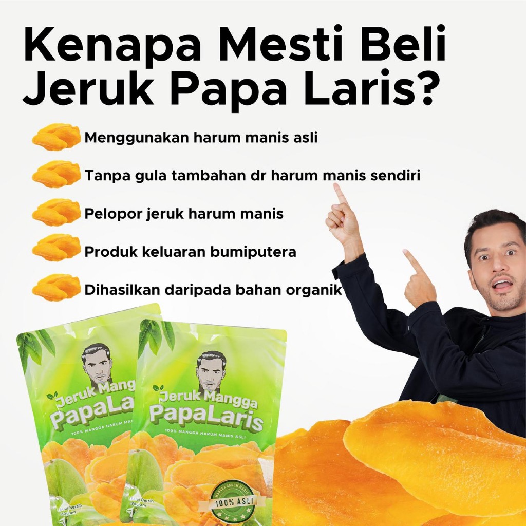 sya_aliya588's tweet photo. 🥭💥 JERUK MANGGA PAPA LARIS 💥🥭
GAISS!! ni bukan jeruk biasa. Sekali gigit krup krup, rasa terus masuk ke ❤️

🌟 Mangga rangup gila
🌟 masam manis, MESTI repeat order

⚠️ Boleh habis satu bekas sorang-sorang.

📌 Klik sini 👉https://t.co/Fthd8pjKCz https://t.co/IxZOYs5Svv