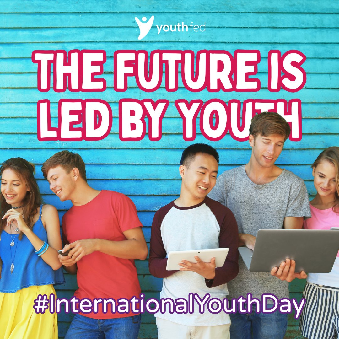 Today we celebrate the power, creativity, and resilience of young people everywhere. #InternationalYouthDay

At Youth Fed, we believe the future isn’t just ahead of us — it’s already being built by youth today. Let’s keep fuelling their potential. 🌍💡