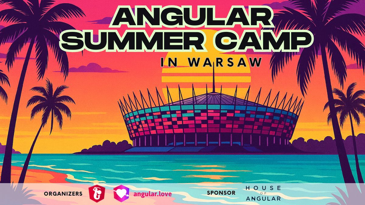 ☀️🏖 Angular Summer Camp 2025 – Beach Edition 🏖☀️
📅 August 28 | 6 PM CEST | Warsaw

💥 The hottest Angular community event of the summer!

Picture this: sunset over the Vistula, sandy beach, cold drink in hand, and Angular friends all around it. Sounds good? That’s just the