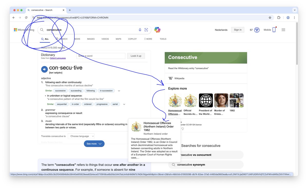 alimsky's tweet image. Bing is amazing