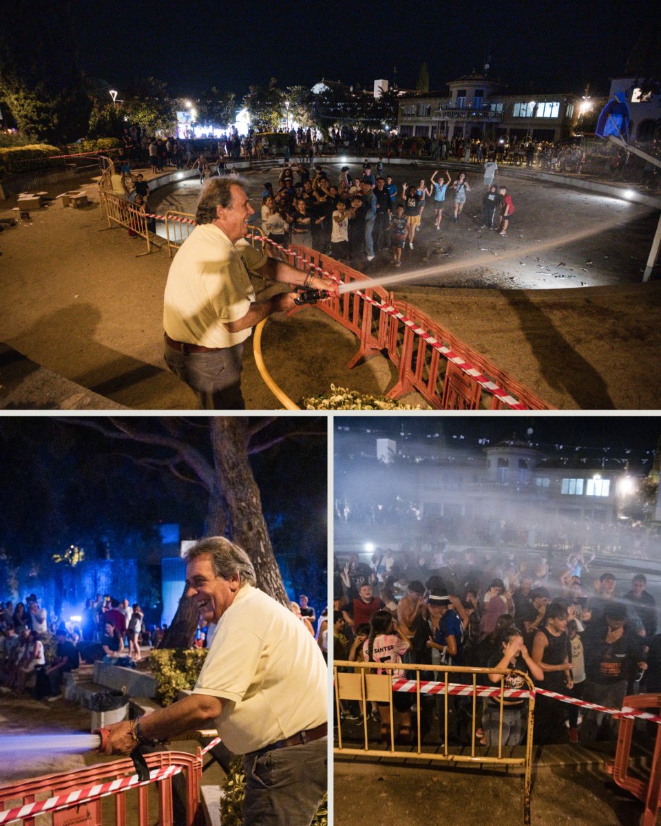 Ajuntament de Santa Susanna (@stasusanna_cat) on Twitter photo 🔥 L’espurna més esperada de la Festa Major!
Les <a href="/ForcesInfernals/">Forces Infernals</a> van omplir els carrers de llum, colors i ritme amb un correfoc espectacular que va fer vibrar Santa Susanna! ✨ 🔥 L’espurna més esperada de la Festa Major!
Les <a href="/ForcesInfernals/">Forces Infernals</a> van omplir els carrers de llum, colors i ritme amb un correfoc espectacular que va fer vibrar Santa Susanna! ✨