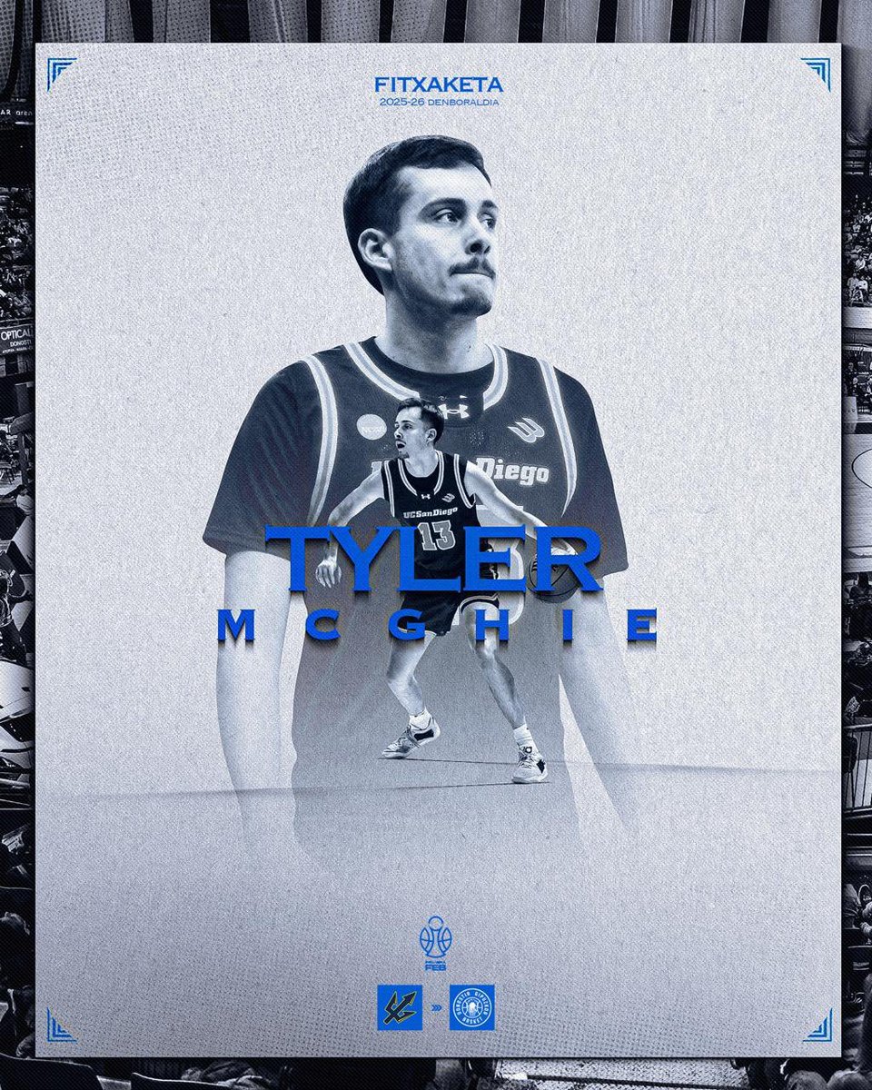Tyler McGhie llega a Gipuzkoa Basket para suplir la baja por lesión de Mads Bonde Sturup.

El alero estadounidense (1.95 metros; 23 años) llega al club donostiarra procedente de la Universidad San Diego Tritons.

Promedió la pasada temporada en la NCAA 16.6 puntos (38% en