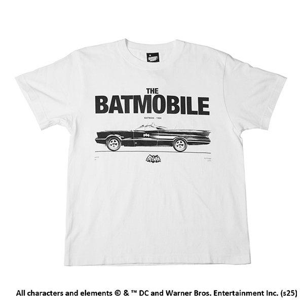 IGNJapan's tweet photo. BATMANに登場したあの伝説のマシン、BATMOBILEがTシャツに！ 

プリントのレトロな雰囲気とスクリーンスターズの着心地の良さが融合した、ファン垂涎の1枚です。
👉https://t.co/cYXlGyMeYr

#バットマン #バットモービル #SCREENSTARS #IGNJAPANSTORE https://t.co/D2nVJSPSEk