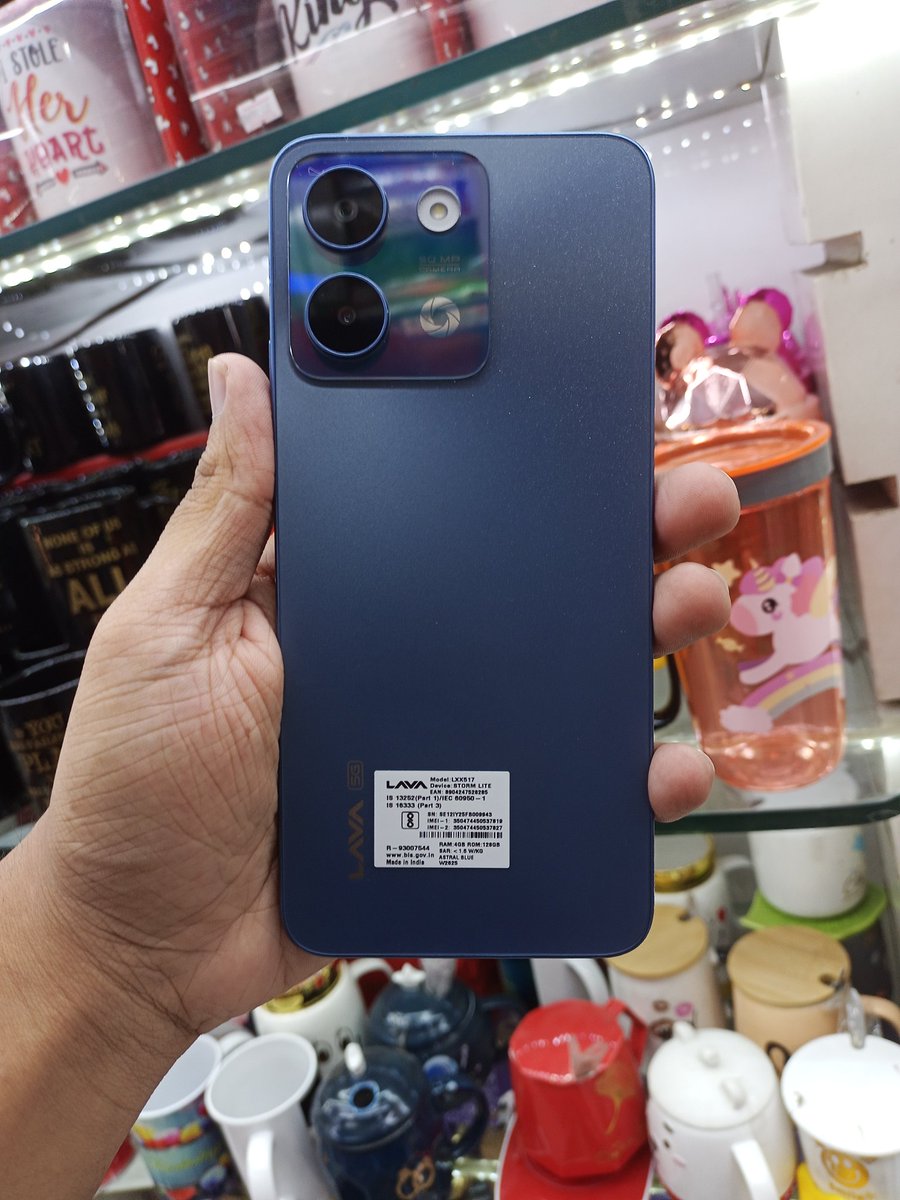 IbonBorah's tweet image. Just arrived 
Lava Storm Lite 5G 🔥