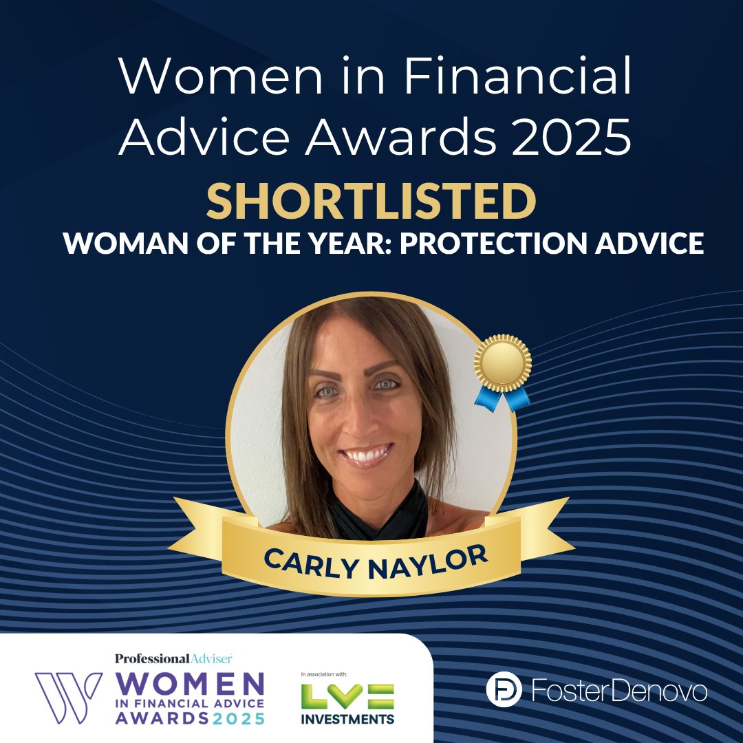 We’re thrilled to announce that Carly Naylor, one of our Partners in the Mortgage Advice team, has also been shortlisted in the upcoming 2025 #WomeninFinancialAdviceAwards. She is shortlisted in the ‘Woman of the Year – Protection Advice’ category. Big congratulations to Carly!