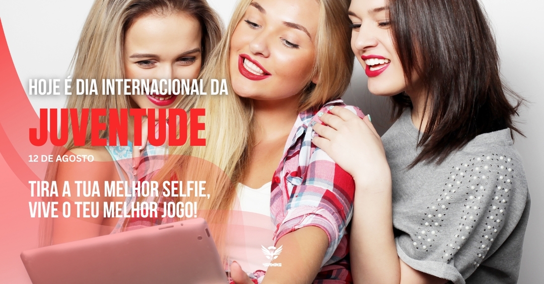 A juventude move o mundo — com atitude, tech e muito jogo.
Na 4Gaming.pt, celebramos quem vive o agora e joga em equipa.

📱👾 Tira a selfie, vive o teu jogo!

▶ 4gaming.pt

#DiaInternacionalDaJuventude #4Gaming #JuventudeEmJogo