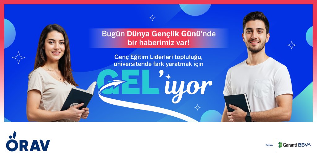 Dünya Gençlik Günü’nde 1 yeni haberimiz var!🎉

Genç Eğitim Liderleri (GEL), gençlerin hem öğretmenlik yolculuğunda hem de hayatın farklı alanlarında etkin, üretken ve lider bireyler olarak yetişmesi için güçlü gelişim ve etkileşim fırsatları sunmak için geliyor🌱✨

GEL,